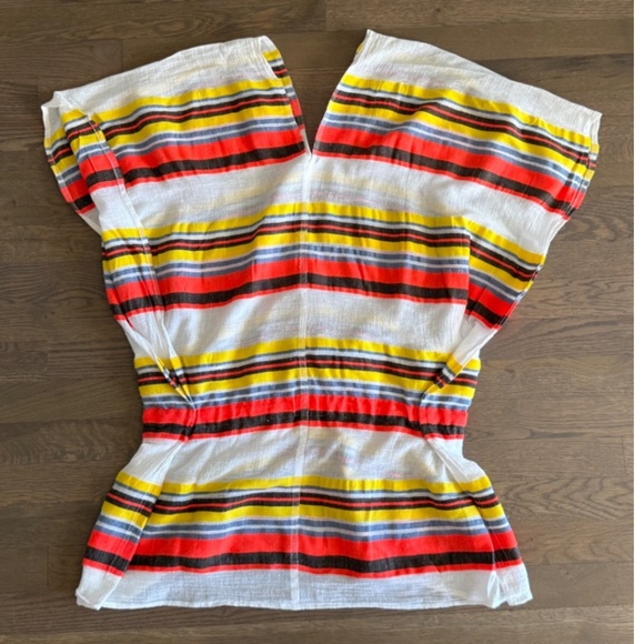 Share Similar items Sponsored See all   Lemlem Cover-Up Hooded Beach Tunic Strip - Picture 1 of 7